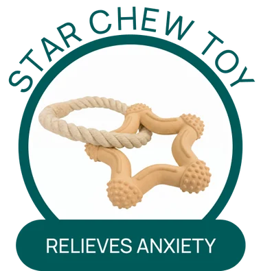 Star Chew Toy — relieves anxiety